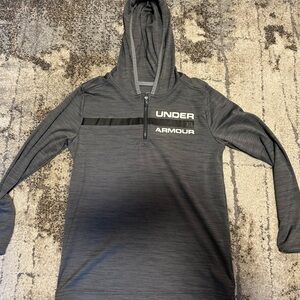 Under Armour Charcoal 1/4-Zip Hoodie